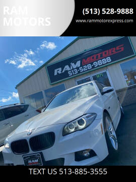 2014 BMW 5 Series for sale at RAM MOTORS in Cincinnati OH