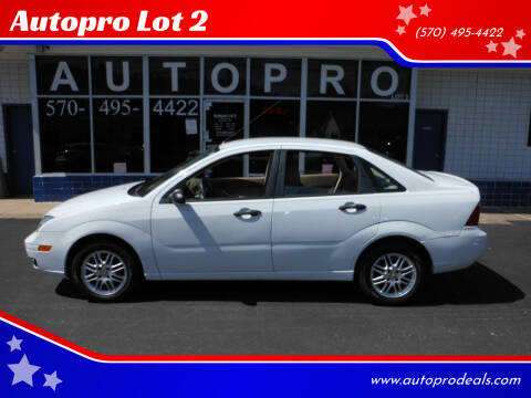 2007 Ford Focus for sale at Autopro Lot 2 in Sunbury PA