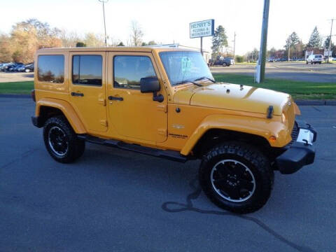2012 Jeep Wrangler Unlimited for sale at BETTER BUYS AUTO INC in East Windsor CT