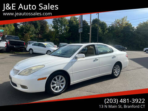 2004 Lexus ES 330 for sale at J&E Auto Sales in Branford CT