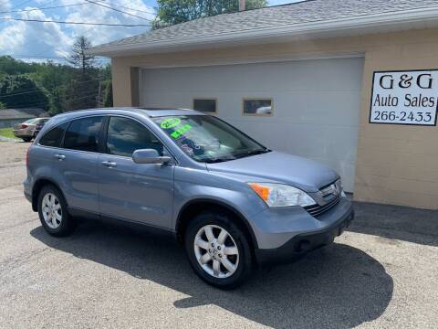 2008 Honda CR-V for sale at G & G Auto Sales in Steubenville OH