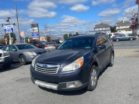 2010 Subaru Outback for sale at 25TH STREET AUTO SALES in Easton PA