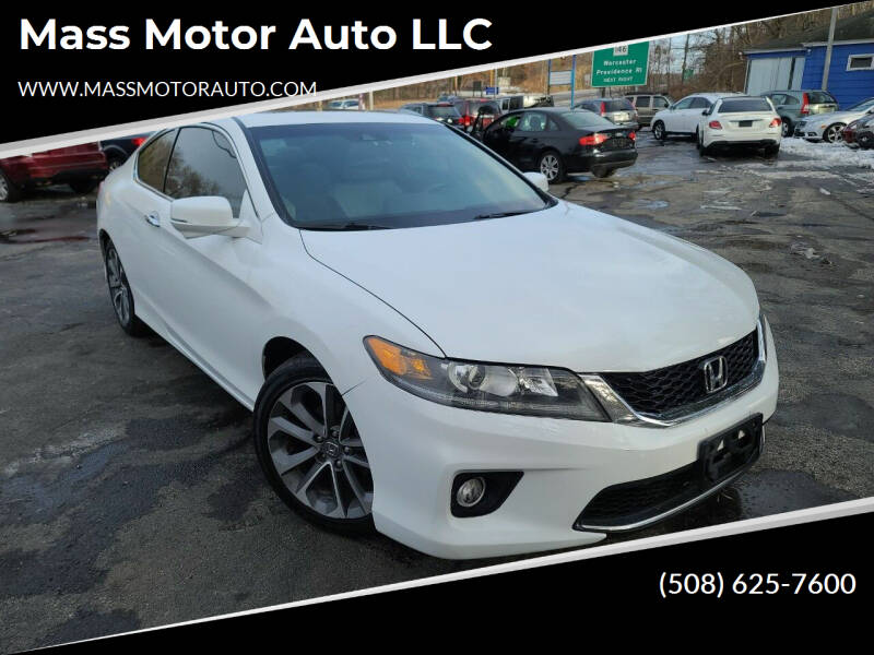 2015 Honda Accord for sale at Mass Motor Auto LLC in Millbury MA