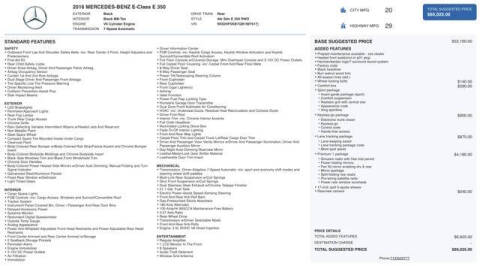2016 Mercedes-Benz E-Class E 350