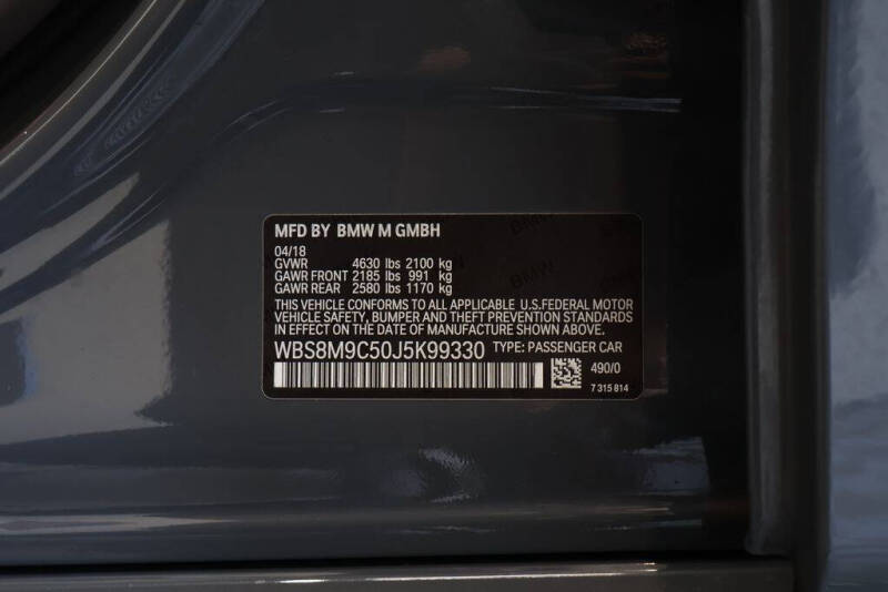 2018 BMW M3