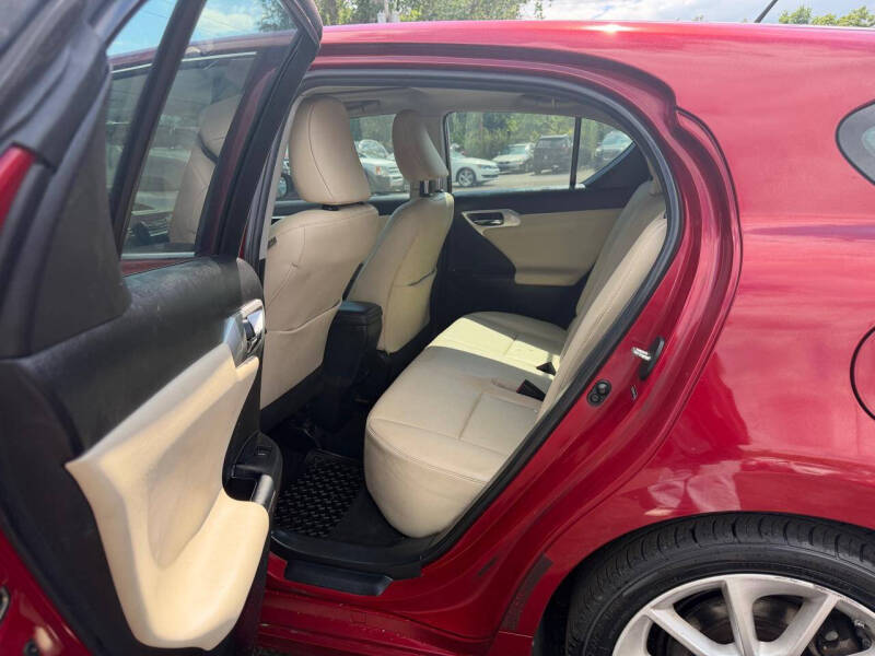 2012 Lexus CT 200h