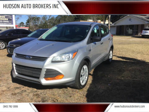 2015 Ford Escape for sale at HUDSON AUTO BROKERS INC in Walterboro SC
