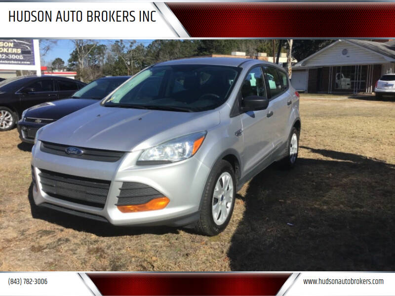 2015 Ford Escape for sale at HUDSON AUTO BROKERS INC in Walterboro SC