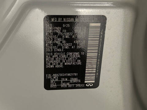 2026 Infiniti QX80 Autograph