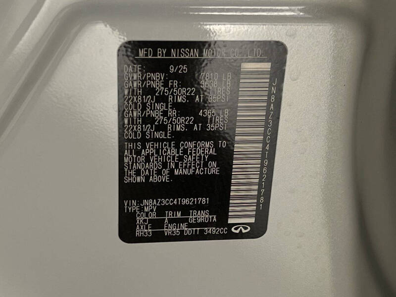 2026 Infiniti QX80 Autograph