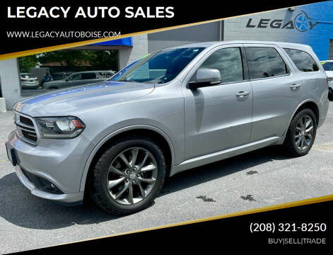 2015 Dodge Durango for sale at LEGACY AUTO SALES in Boise ID