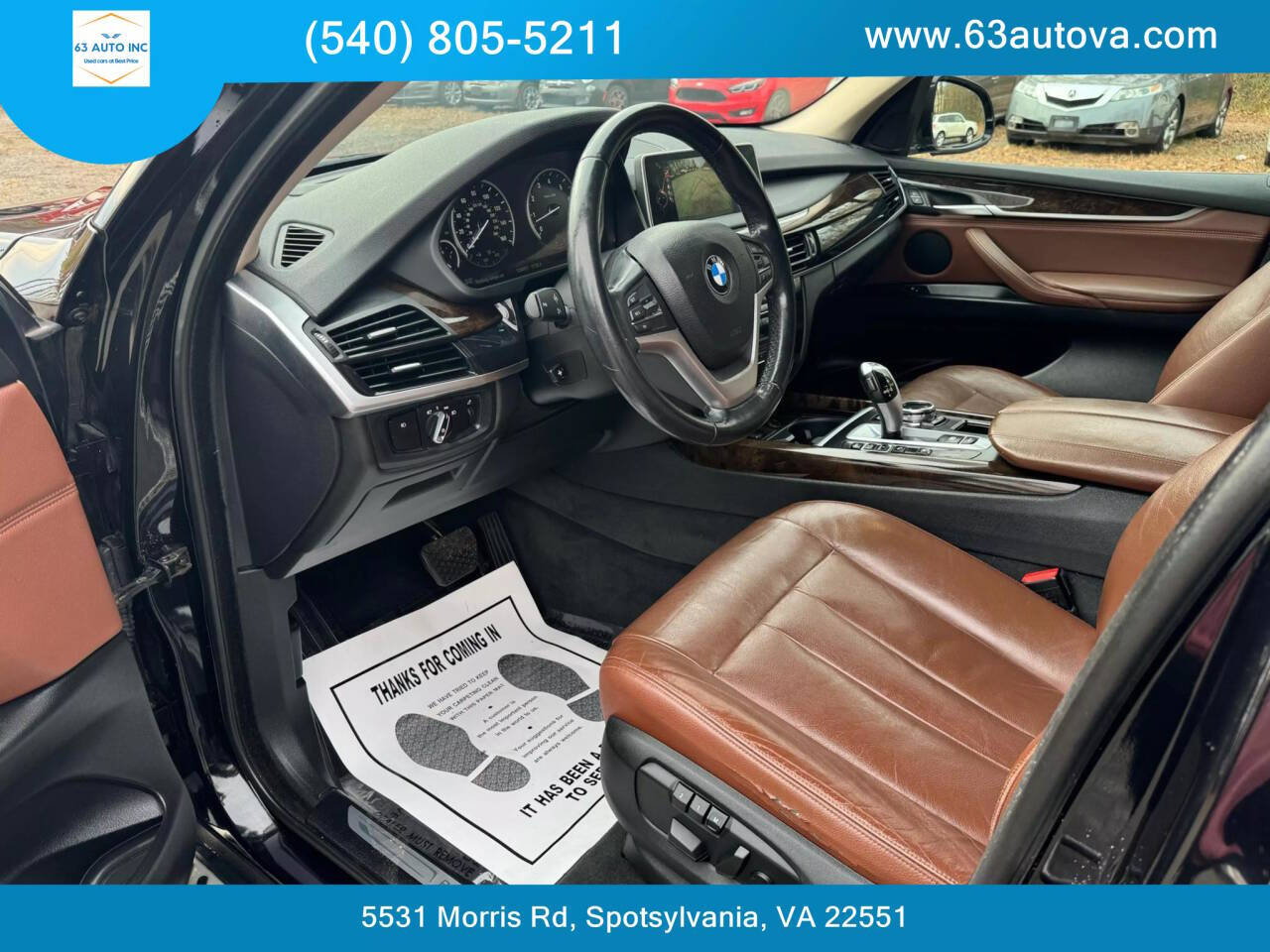 2014 BMW X5 for sale at 63 Auto Inc in Spotsylvania, VA