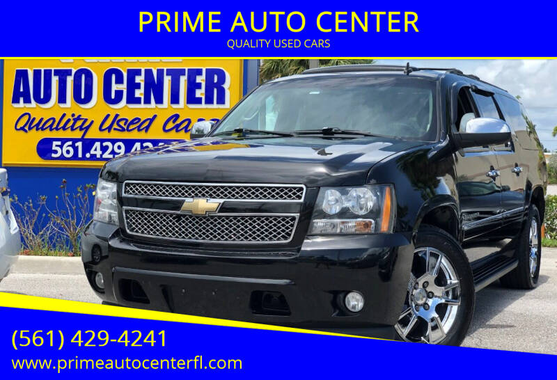 2011 Chevrolet Suburban for sale at PRIME AUTO CENTER in Palm Springs FL