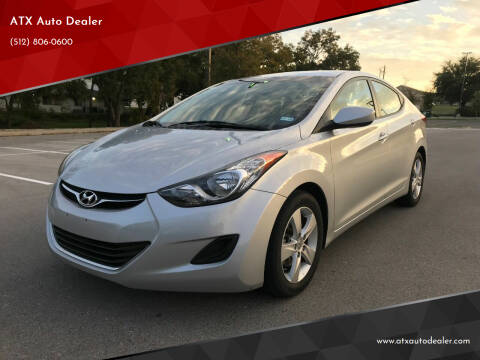 2013 Hyundai Elantra for sale at ATX Auto Dealer LLC in Kyle TX