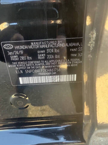 2019 Hyundai Elantra Limited