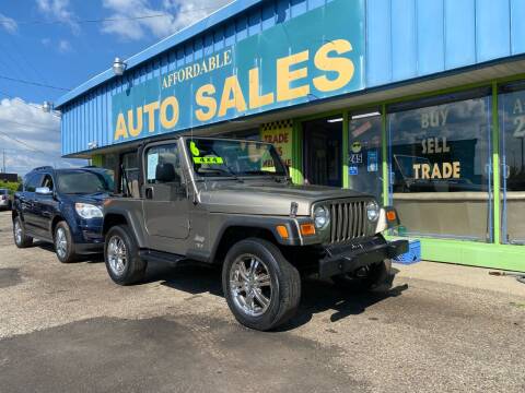 2006 Jeep Wrangler for sale at Affordable Auto Sales of Michigan in Pontiac MI