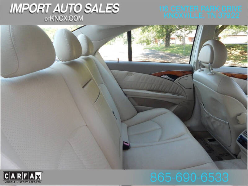 2004 Mercedes-Benz E-Class E 500