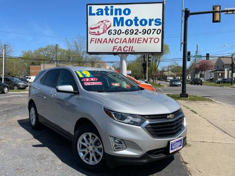 2019 Chevrolet Equinox for sale at Latino Motors in Aurora IL