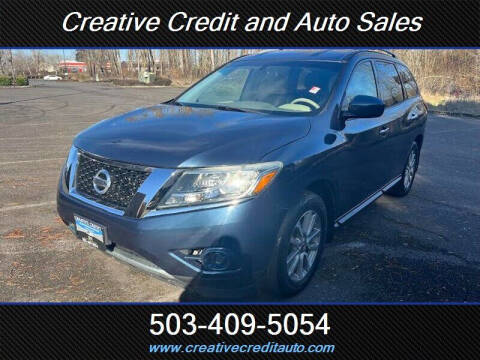 2014 Nissan Pathfinder for sale at Creative Credit & Auto Sales in Salem OR