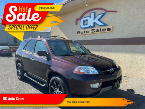 2001 Acura MDX for sale at OK Auto Sales in Kennewick WA