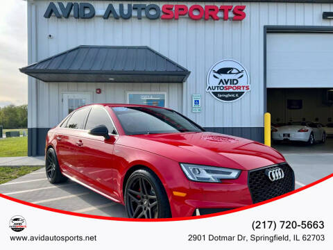 2018 Audi S4 for sale at AVID AUTOSPORTS in Springfield IL