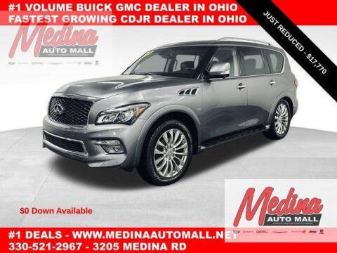 2017 Infiniti QX80 for sale at Medina Auto Mall in Medina OH