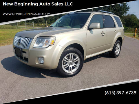 2010 Mercury Mariner for sale at New Beginning Auto Sales LLC in Lebanon TN