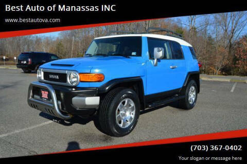 2007 Toyota FJ Cruiser for sale at Best Auto of Manassas INC in Manassas VA