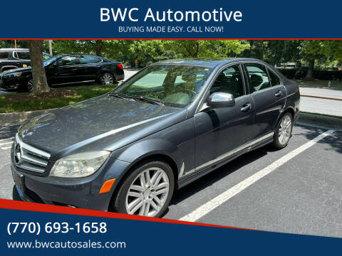 2008 Mercedes-Benz C-Class for sale at BWC Automotive in Kennesaw GA