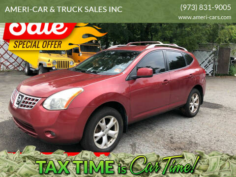 2008 Nissan Rogue for sale at AMERI-CAR & TRUCK SALES INC in Haskell NJ