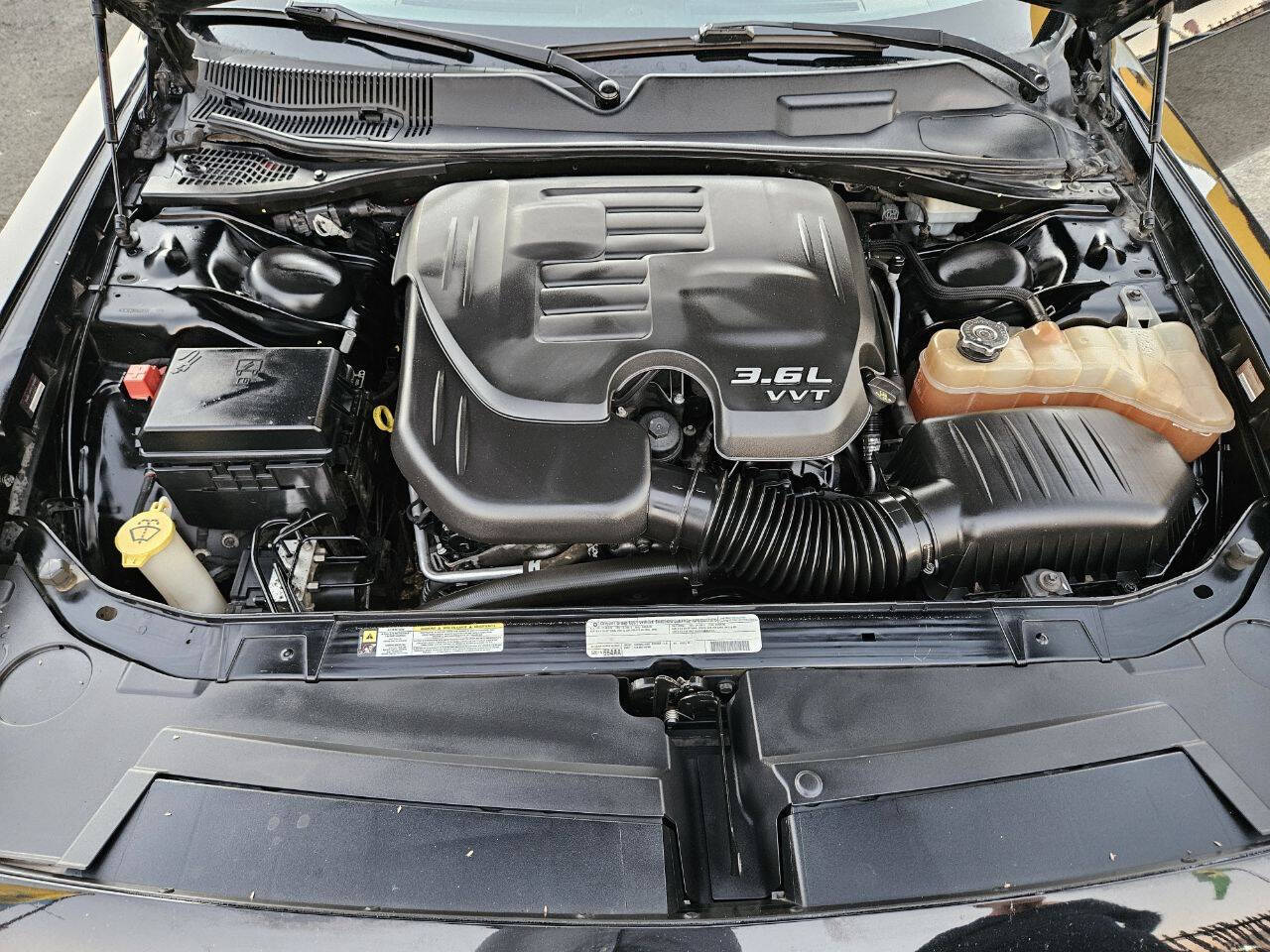 Black 2012 Dodge Challenger SXT SXT 2dr Coupe 16