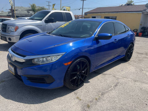 2018 Honda Civic for sale at JR'S AUTO SALES in Pacoima CA