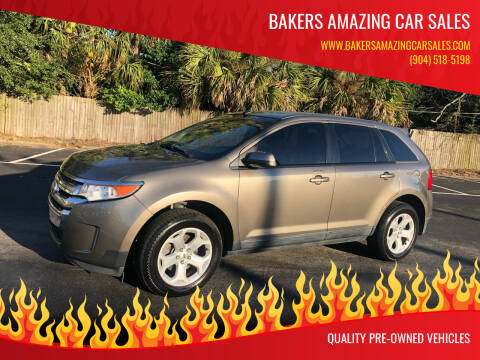 2012 Ford Edge for sale at Bakers Amazing Car Sales in Jacksonville FL