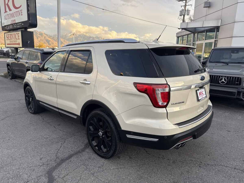 2018 Ford Explorer Platinum