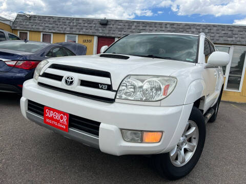 2005 Toyota 4Runner for sale at Superior Auto Sales, LLC in Wheat Ridge CO
