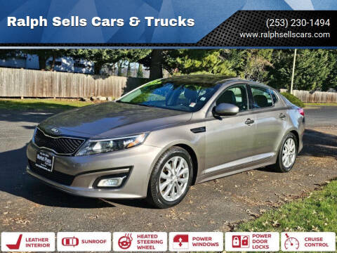 2015 Kia Optima for sale at Ralph Sells Cars & Trucks in Puyallup WA