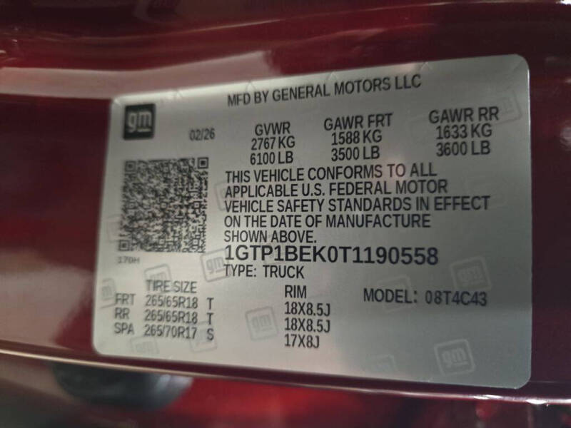 2026 GMC Canyon Elevation