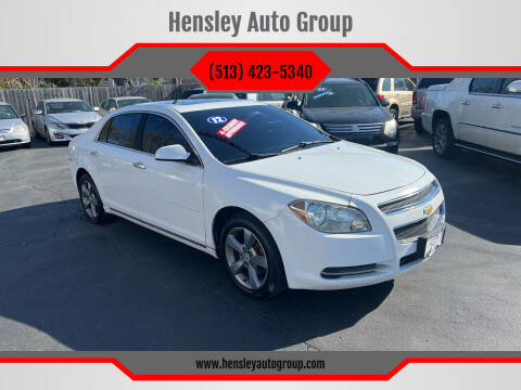 2012 Chevrolet Malibu for sale at Hensley Auto Group in Middletown OH