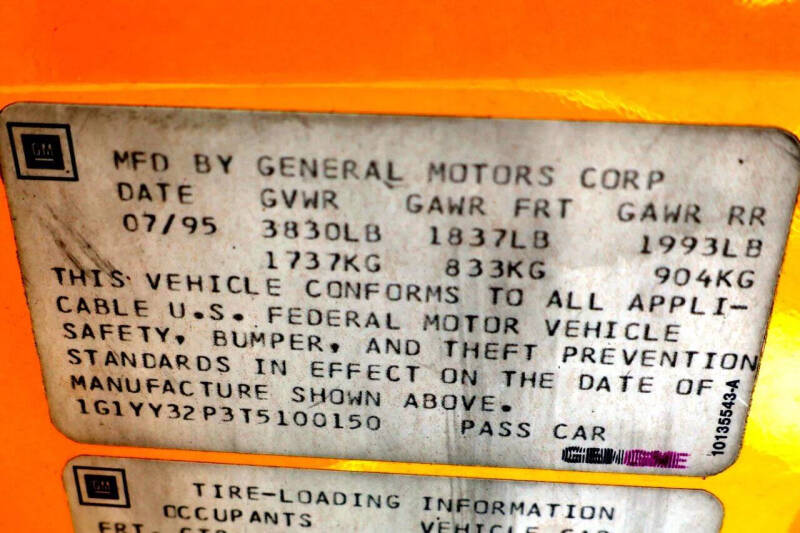 1996 Chevrolet Corvette