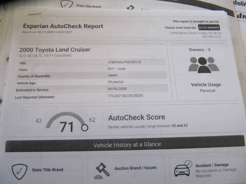 2000 Toyota Land Cruiser