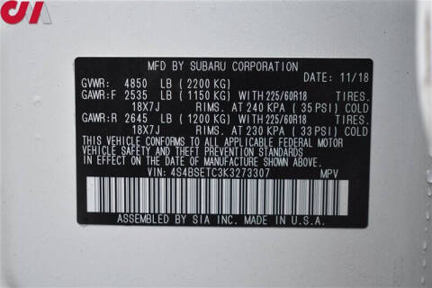 2019 Subaru Outback 3.6R Touring