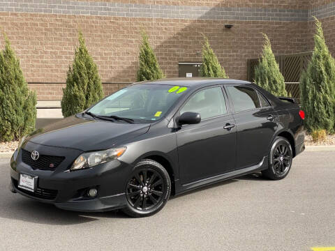 toyota corolla 2009 black