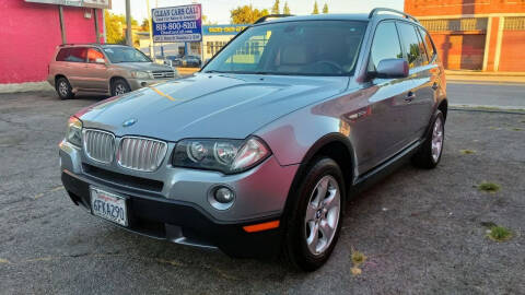 2008 BMW X3 for sale at Clean Cars Cali in Pasadena CA