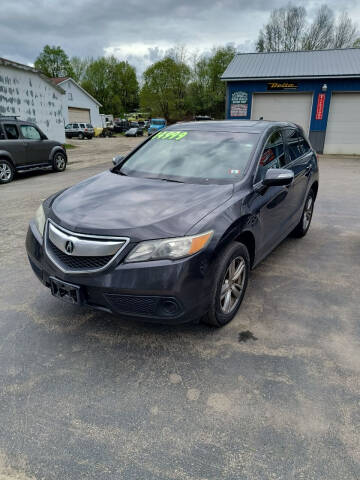 2015 Acura RDX for sale at Hanson Road Auto Sales Inc in Cassadaga NY