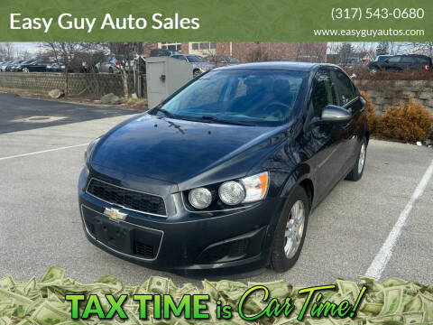 2015 Chevrolet Sonic for sale at Easy Guy Auto Sales in Indianapolis IN
