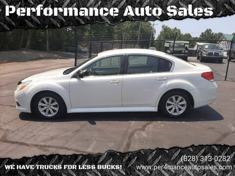 2012 Subaru Legacy for sale at Performance Auto Sales in Hickory NC