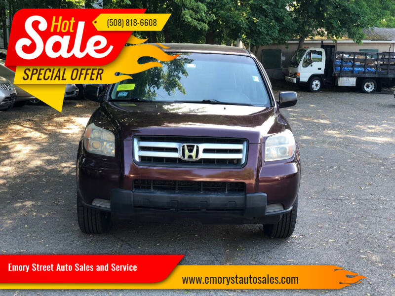 2007 Honda Pilot for sale at Emory Street Auto Sales and Service in Attleboro MA