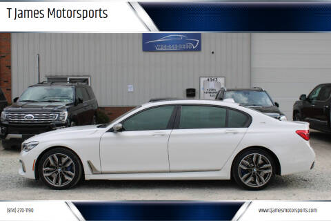 2017 BMW 7 Series for sale at T James Motorsports in Gibsonia PA