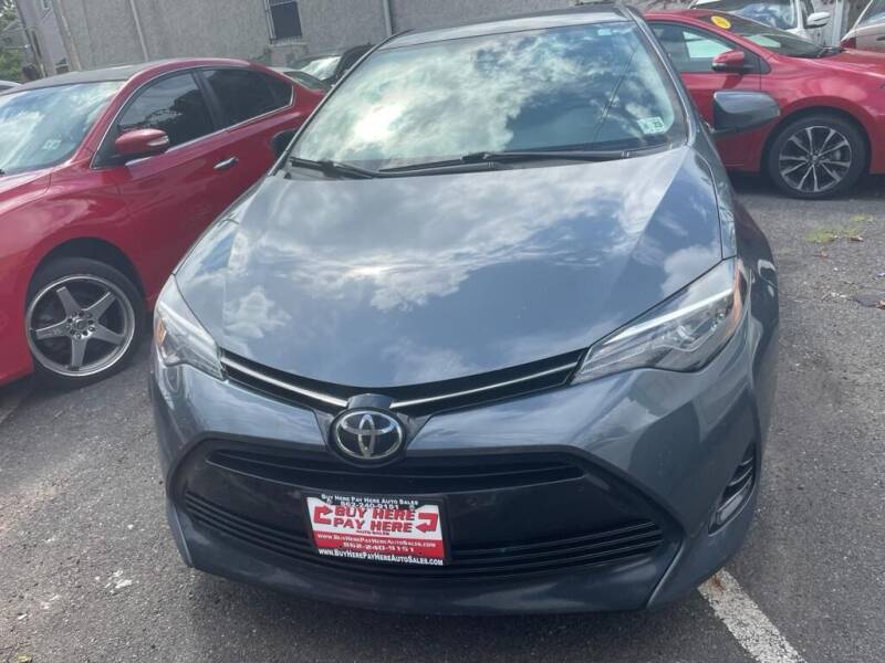 2018 Toyota Corolla for sale at BHPH AUTO SALES in Newark NJ