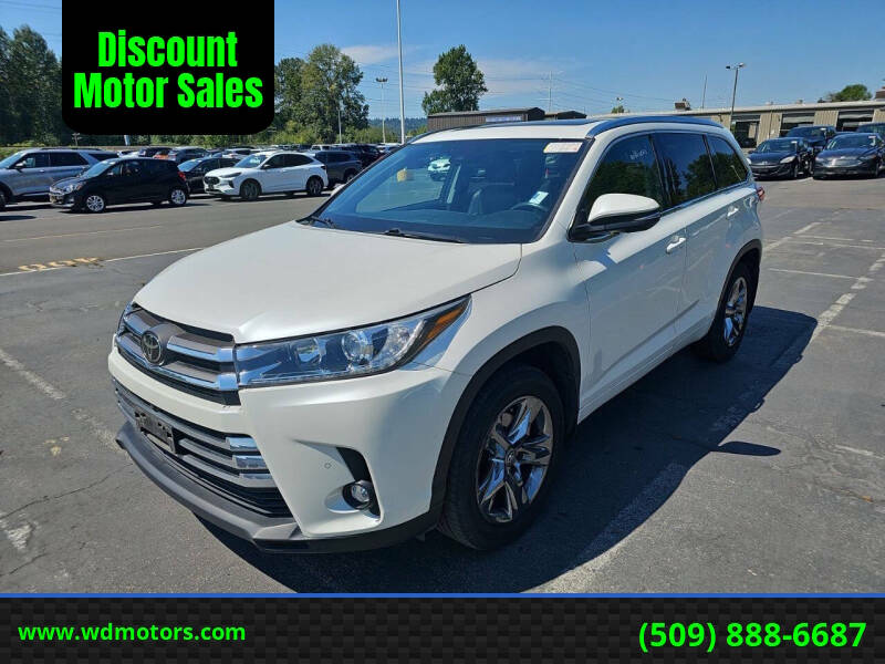 2019 Toyota Highlander for sale at Discount Motor Sales in Wenatchee WA